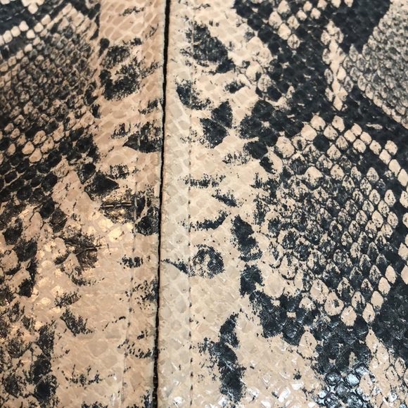 Newport News Snake Print Leather Jacket - Picture 9 of 9